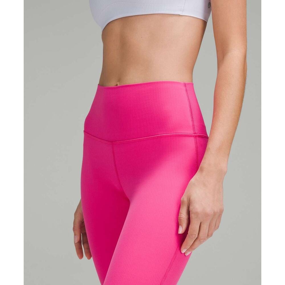 Lululemon Align Ribbed High Rise Pant 25 Inch - 10 - Picture 3 of 5